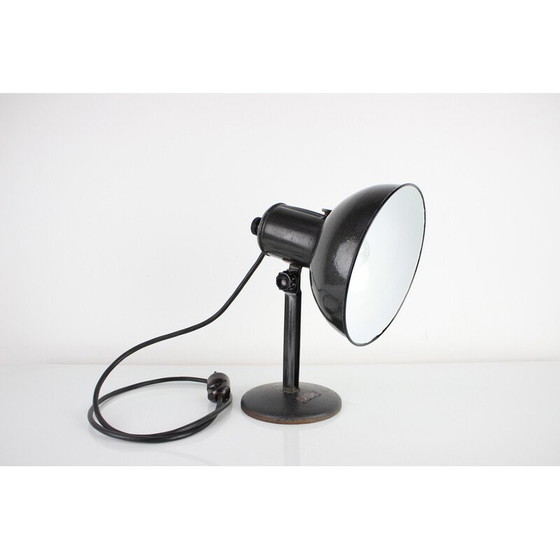 Image 1 of Lampe de table réglable en métal, Tchécoslovaquie 1950s