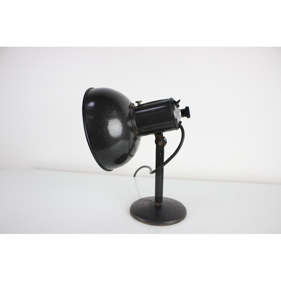 Image 1 of Lampe de table réglable en métal, Tchécoslovaquie 1950s