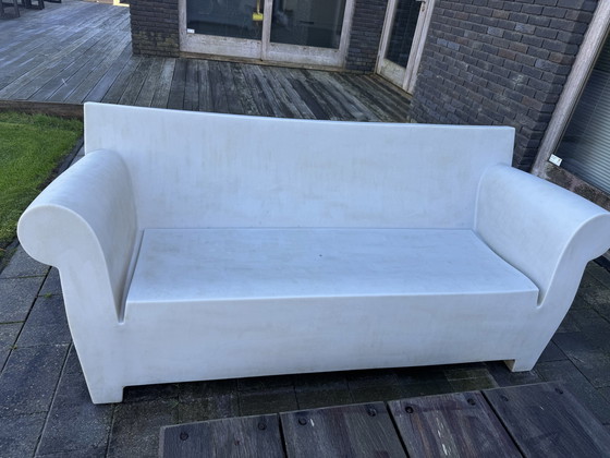 Image 1 of Kartell-Bubble Club Garden Bench +2 Chairs White