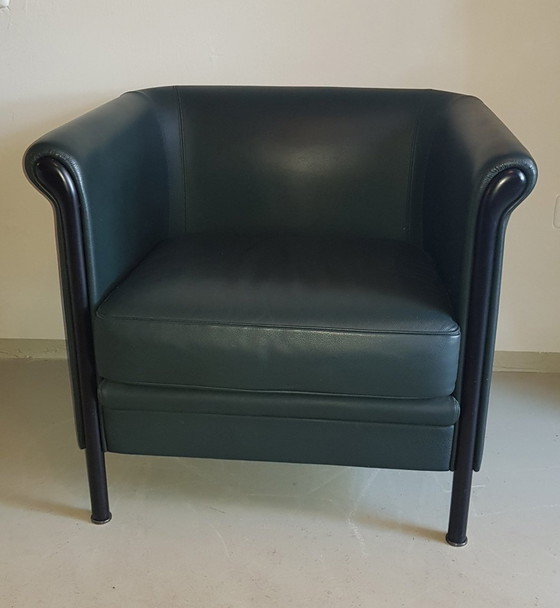 Image 1 of Chaise club vintage verte par Antonio Citterio pour Moroso