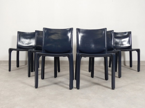 Image 1 of 6 chaises de cabine Cassina