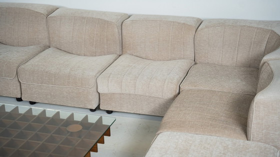 Image 1 of Mid Century Modular Sofa Model '9000' By Tito Agnoli For Arflex, Italy, 1970S - New Upholstery
