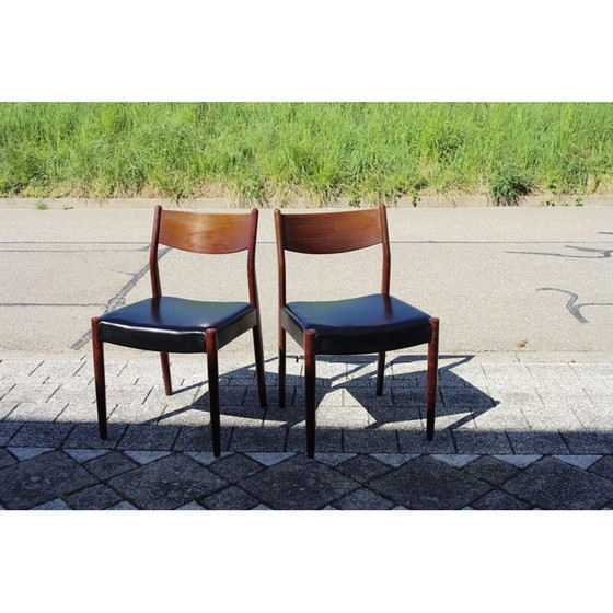 Image 1 of Paire de chaises SSL vintage de Lubke 1960