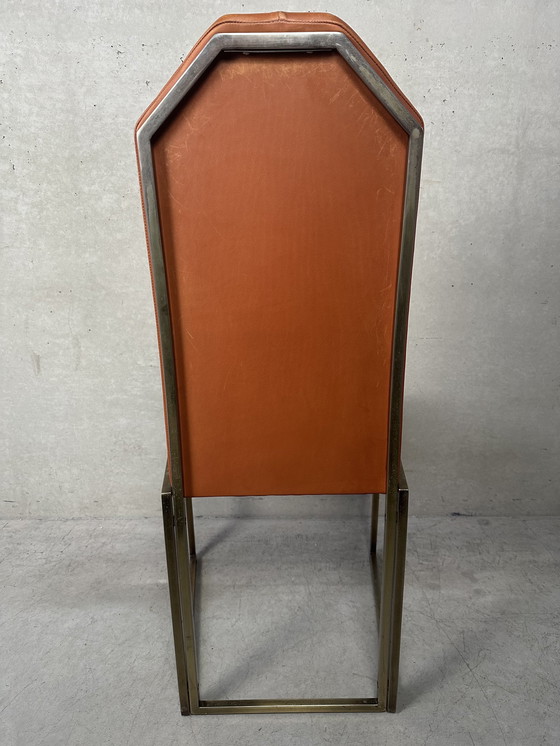 Image 1 of Table de salle à manger Regency au design vintage + 6 chaises - Belgochrom