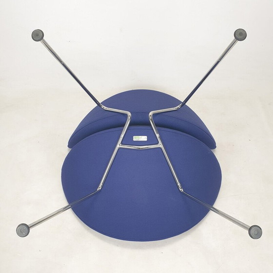 Image 1 of Fauteuil vintage à tranches orange par Pierre Paulin pour Artifort, 1980