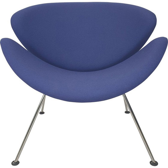 Image 1 of Fauteuil vintage à tranches orange par Pierre Paulin pour Artifort, 1980