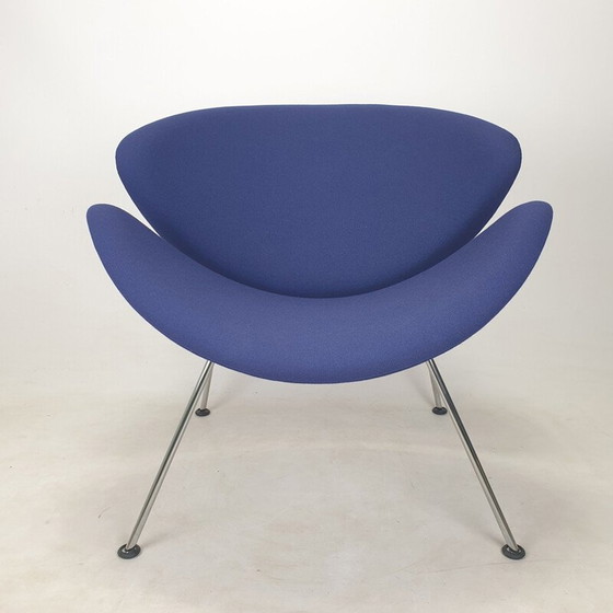 Image 1 of Fauteuil vintage à tranches orange par Pierre Paulin pour Artifort, 1980