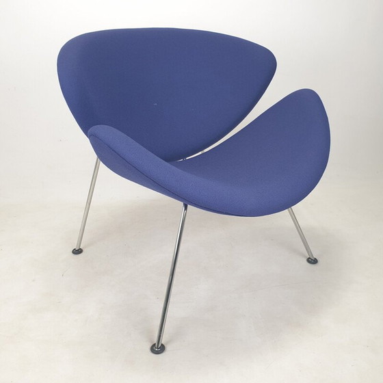 Image 1 of Fauteuil vintage à tranches orange par Pierre Paulin pour Artifort, 1980