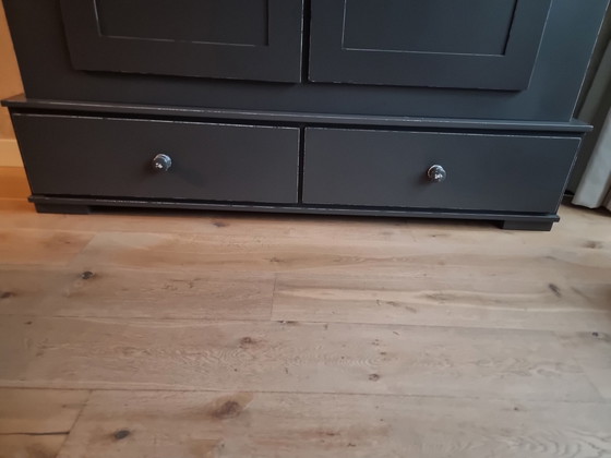 Image 1 of Keijser En Co Cupboard Bow Cabinet Grey Oak