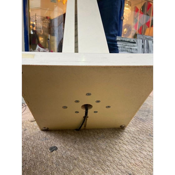 Image 1 of Lampadaire vintage en laiton et plexiglas par Maison Romeo, 1980