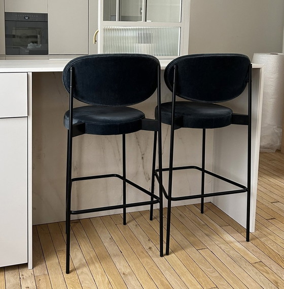 Image 1 of Paire De Tabourets De Bar Séries 430, Verpan, Verner Panton, Création De 1967