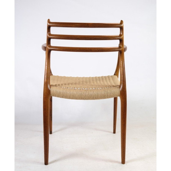 Image 1 of Paire de fauteuils en teck vintage par N.O. Møller pour J. L. Møllers Møbelfabrik, 1962s