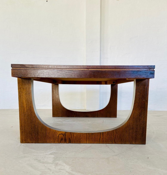 Image 1 of Table basse vintage danoise Mid Century en teck et céramique 1960S