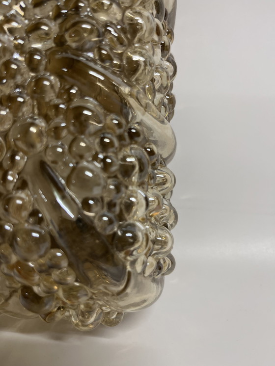 Image 1 of Lampe murale vintage Mid Century style Helena Tynell huile brillante or 'Bubbles'.