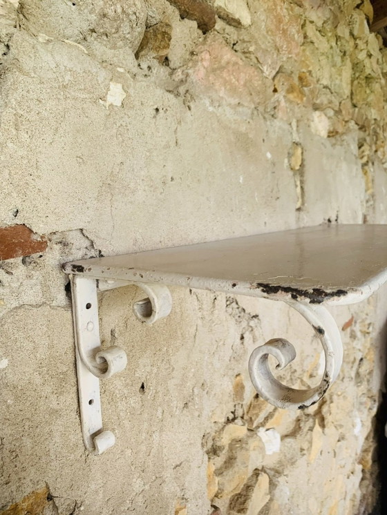 Image 1 of Set Of 2, Vintage, French Garden Shelves, 1930's