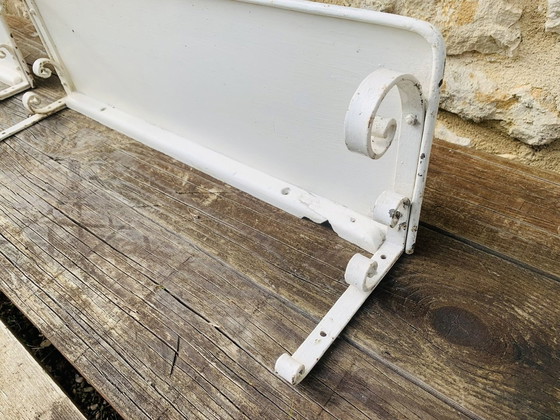 Image 1 of Set Of 2, Vintage, French Garden Shelves, 1930's