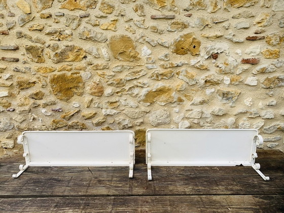 Image 1 of Set Of 2, Vintage, French Garden Shelves, 1930's
