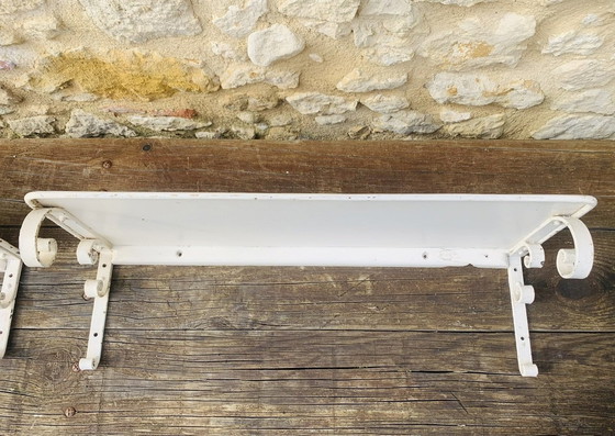 Image 1 of Set Of 2, Vintage, French Garden Shelves, 1930's