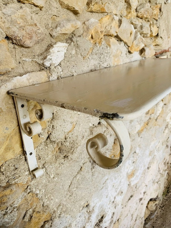 Image 1 of Set Of 2, Vintage, French Garden Shelves, 1930's