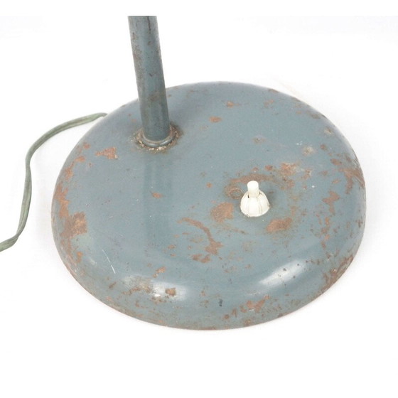 Image 1 of Jumo GS1 lampe d'atelier vintage en tôle émaillée et aluminium, 1920