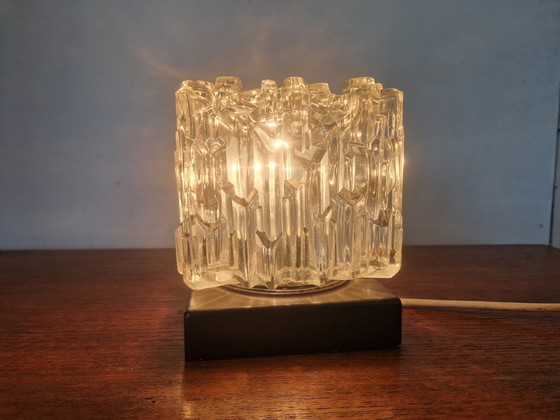 Image 1 of Helena Tynell - Plafonnier en verre glacé