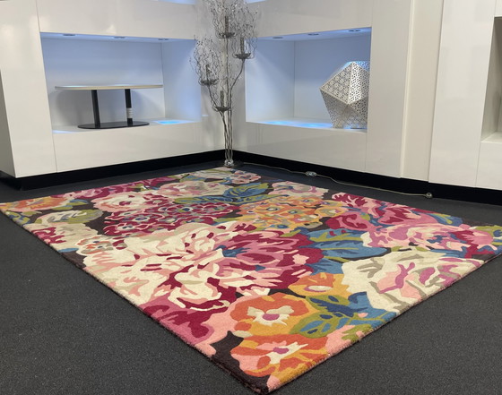 Image 1 of Brink & Campman Sanderson Rose & Peony Cerise Tapis