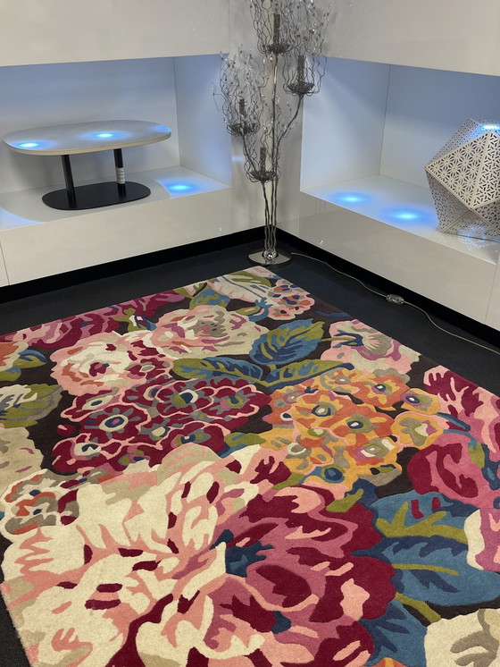 Image 1 of Brink & Campman Sanderson Rose & Peony Cerise Tapis