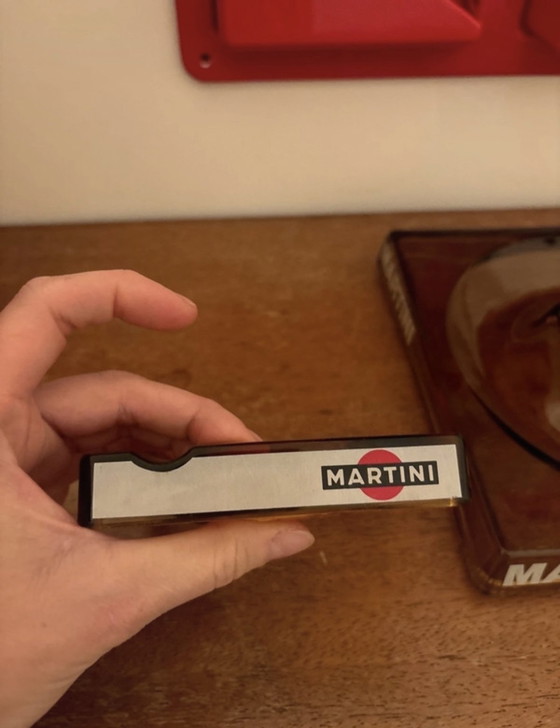 Image 1 of Petit Cendrier Martini Vintage 