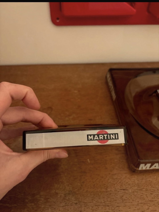 Image 1 of Petit Cendrier Martini Vintage 