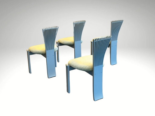 Chaises Totem conçues par Torsten Nilsen pour Westnofa