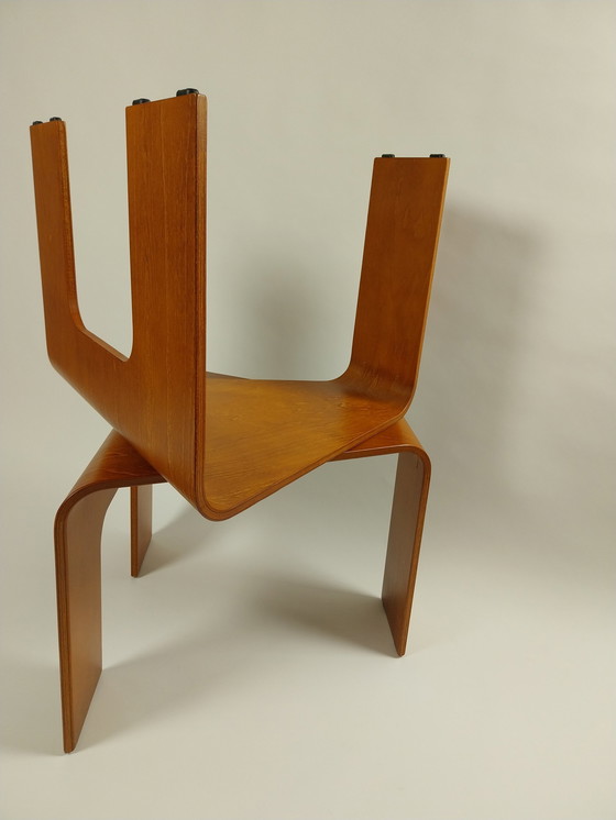 Image 1 of Table basse en contreplaqué Ekornes Stressless, 1975