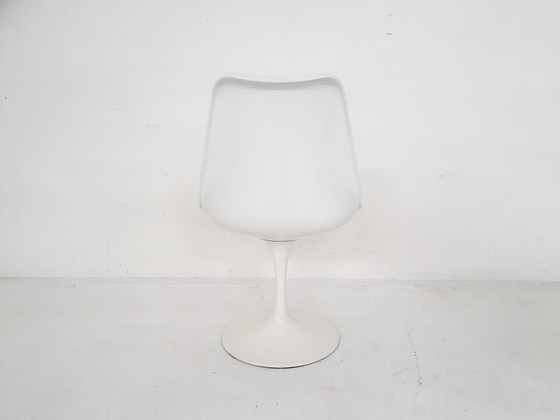 Image 1 of Chaise tulipe blanche de Rudi Bonzanini, Italie, 1970's