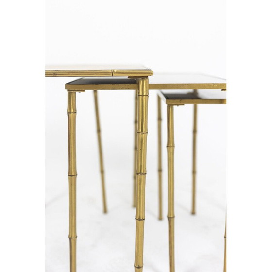 Image 1 of Tables gigognes vintage de la Maison Baguès, 1970