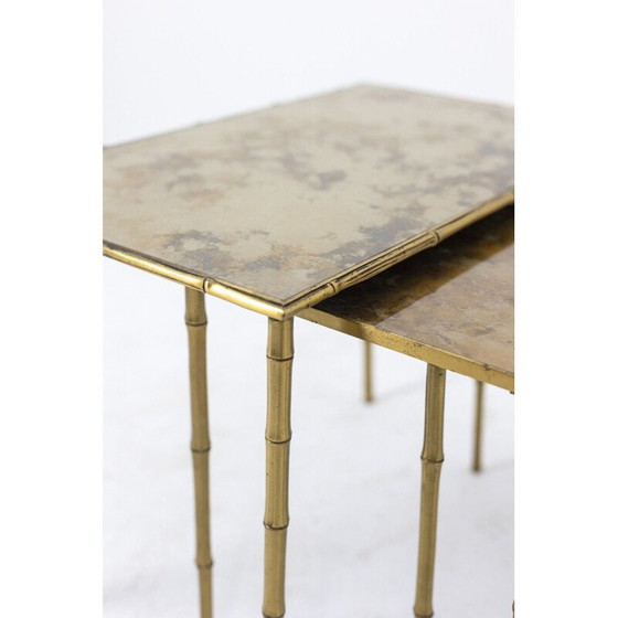 Image 1 of Tables gigognes vintage de la Maison Baguès, 1970