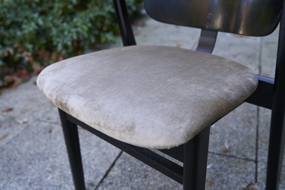 Image 1 of 6 x Chaises Vintage "Domus" Par Ilmari Tapiovaara Pour De Coene