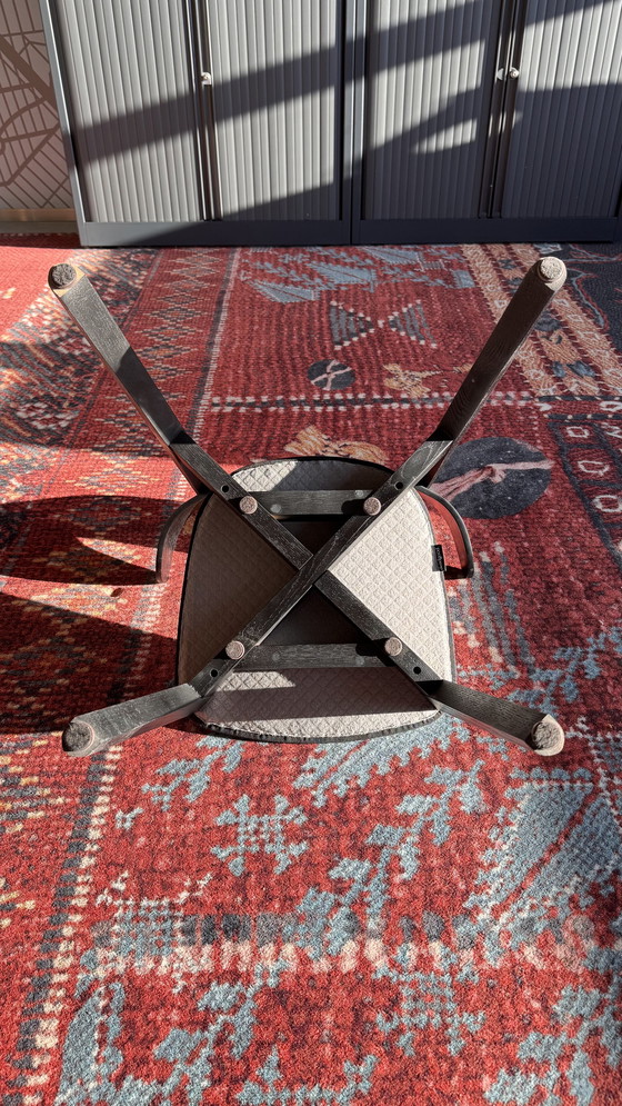 Image 1 of Ensemble complet - Grande table de travail avec 6 chaises Setter