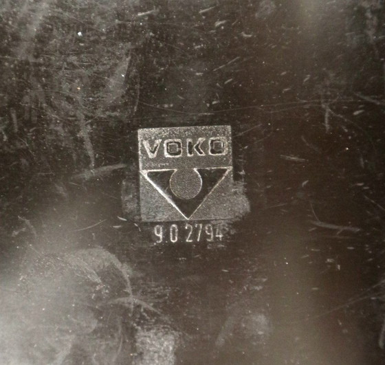 Image 1 of Grand bureau d'angle exclusif en palissandre de Voko fabriqué dans les années 1960