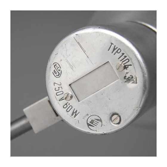 Image 1 of Lampes de scène vintage Bloc de l'Est 1950