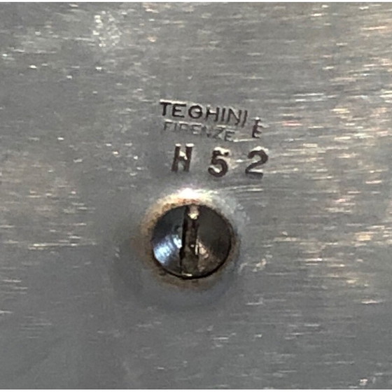 Image 1 of Seau à glace vintage en forme de poire, argenté et en plastique, Teghini Firenze, 1970