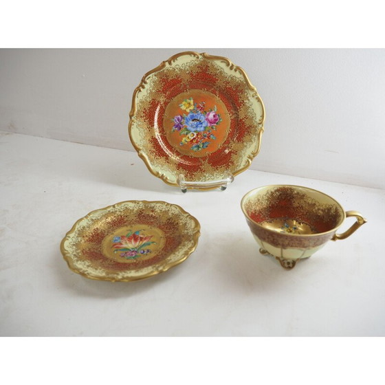 Image 1 of Paire de tasses à café en porcelaine, 1910