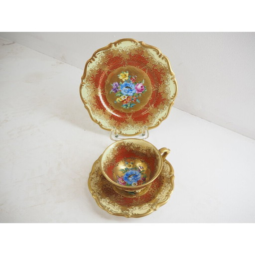 Paire de tasses à café en porcelaine, 1910