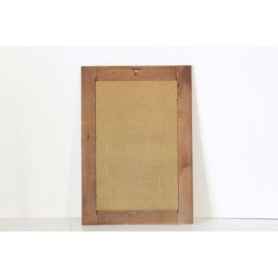 Image 1 of Miroir en bois vintage 1950