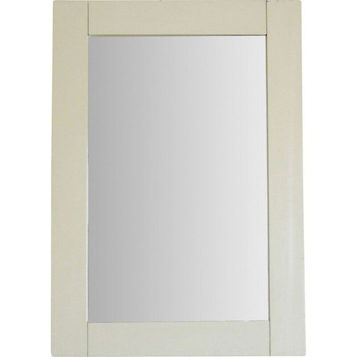 Miroir en bois vintage 1950