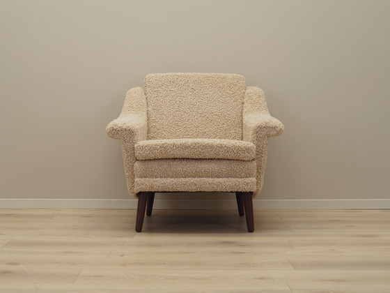 Image 1 of Fauteuil beige, Design danois, 1970S, Production : Danemark