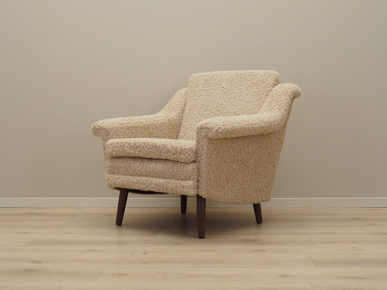 Image 1 of Fauteuil beige, Design danois, 1970S, Production : Danemark