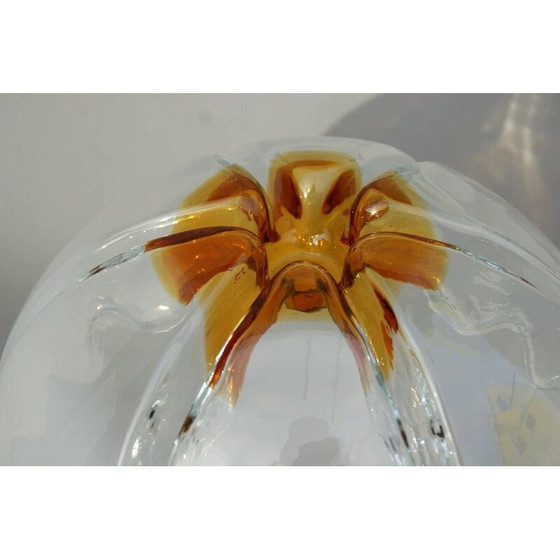 Image 1 of Pendentif vintage en verre murano lazmp "Mazzega Sphere", Italie 1970