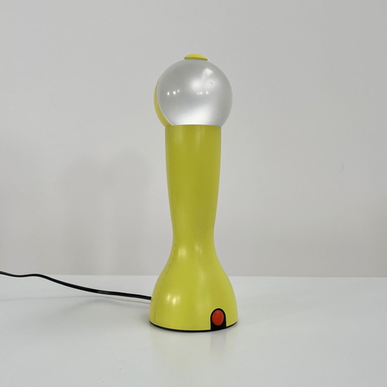 Image 1 of Lampe de table Gilda jaune par Silvia Capponi pour Artemide, 1990S