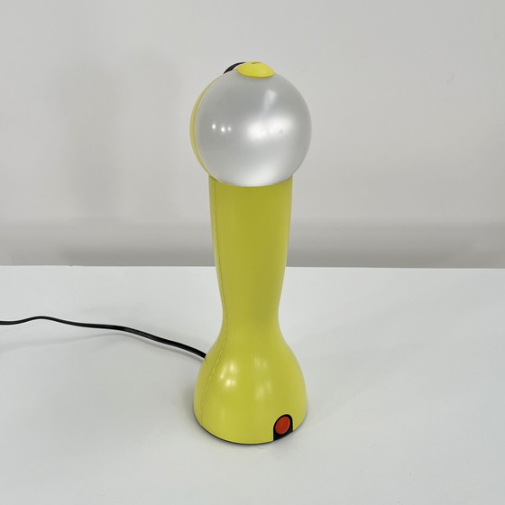 Image 1 of Lampe de table Gilda jaune par Silvia Capponi pour Artemide, 1990S