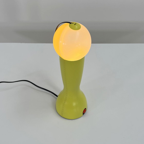 Image 1 of Lampe de table Gilda jaune par Silvia Capponi pour Artemide, 1990S