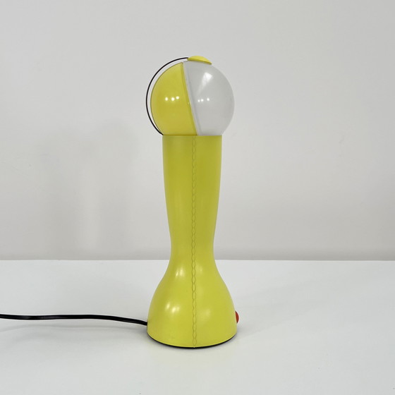 Image 1 of Lampe de table Gilda jaune par Silvia Capponi pour Artemide, 1990S